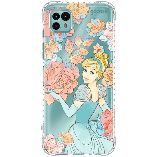 Capinha para celular  Princesas - Cinderela -  Jardim Mágico