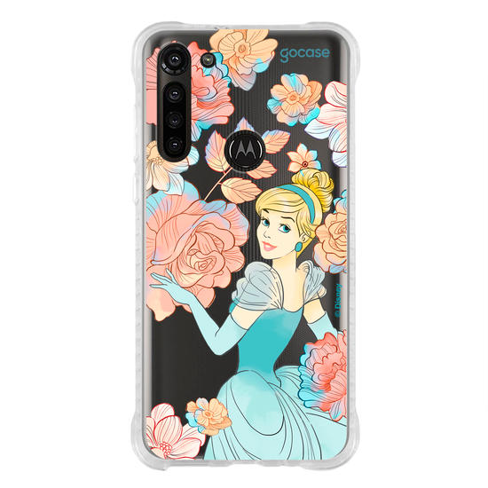 Capinha para celular  Princesas - Cinderela -  Jardim Mágico