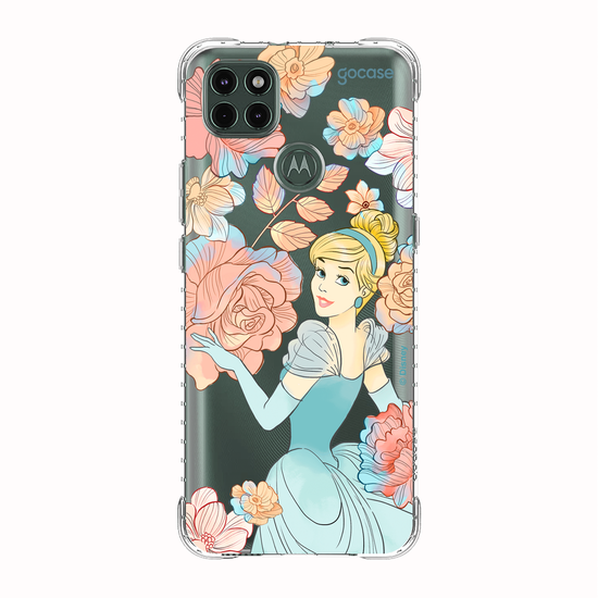 Capinha para celular  Princesas - Cinderela -  Jardim Mágico