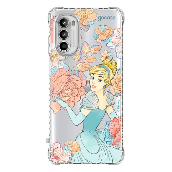 Capinha para celular  Princesas - Cinderela -  Jardim Mágico