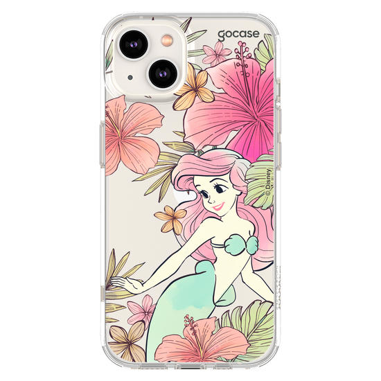 Capinha para celular  Princesas - Ariel - Jardim Mágico