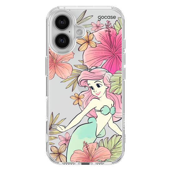 Capinha para celular  Princesas - Ariel - Jardim Mágico