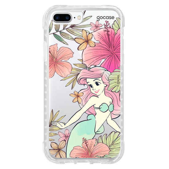 Capinha para celular  Princesas - Ariel - Jardim Mágico