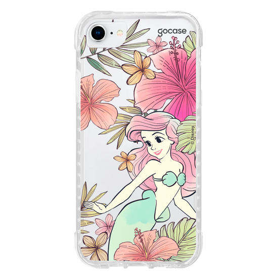 Capinha para celular  Princesas - Ariel - Jardim Mágico