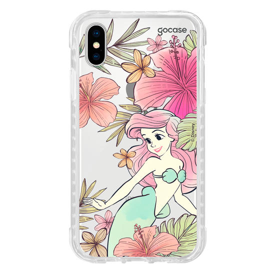 Capinha para celular  Princesas - Ariel - Jardim Mágico