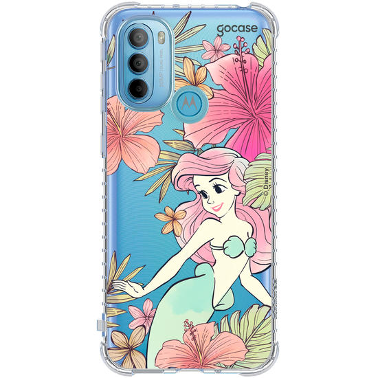 Capinha para celular  Princesas - Ariel - Jardim Mágico