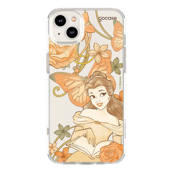 Capinha para celular  Princesas - Bela - Jardim Mágico