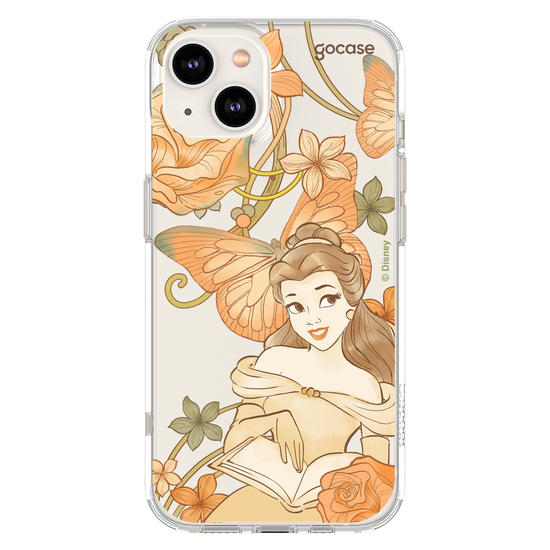 Capinha para celular  Princesas - Bela - Jardim Mágico