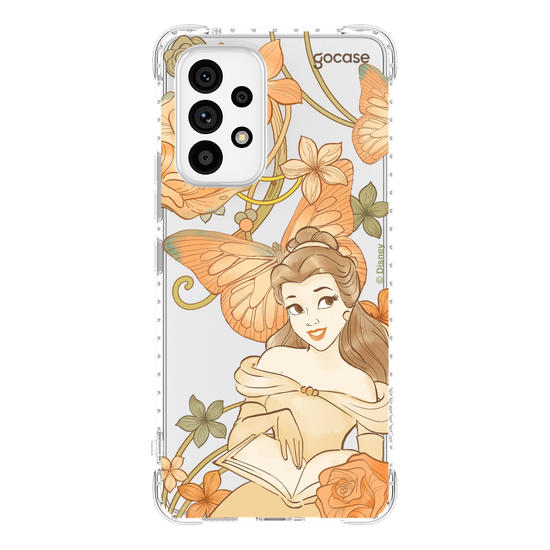 Capinha para celular  Princesas - Bela - Jardim Mágico