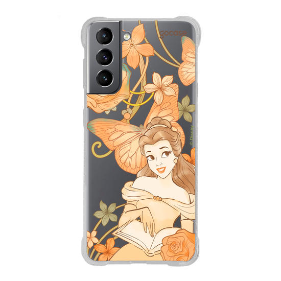 Capinha para celular  Princesas - Bela - Jardim Mágico