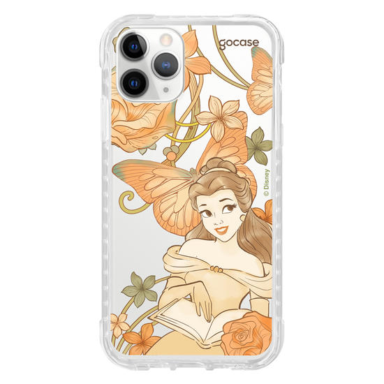 Capinha para celular  Princesas - Bela - Jardim Mágico