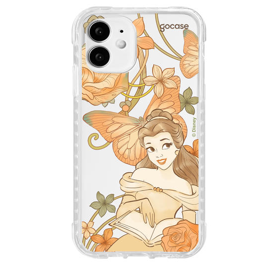 Capinha para celular  Princesas - Bela - Jardim Mágico