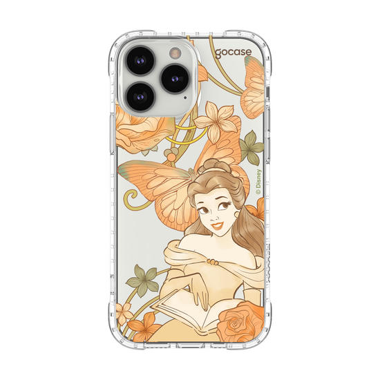 Capinha para celular  Princesas - Bela - Jardim Mágico