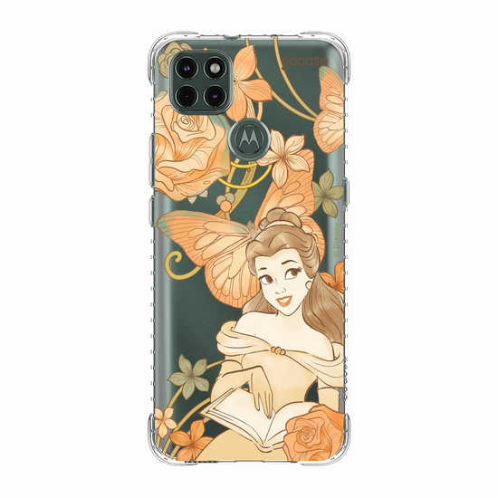 Capinha para celular  Princesas - Bela - Jardim Mágico