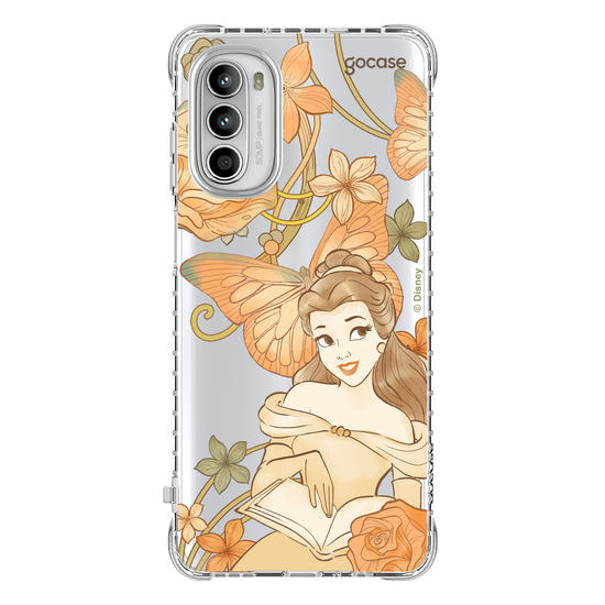 Capinha para celular  Princesas - Bela - Jardim Mágico