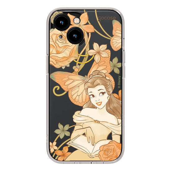 Capinha para celular  Princesas - Bela - Jardim Mágico