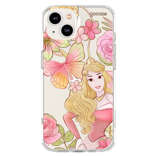 Capinha para celular  Princesas - Aurora - Jardim Mágico