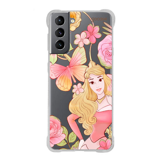 Capinha para celular  Princesas - Aurora - Jardim Mágico