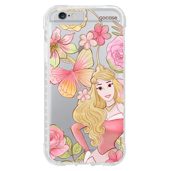 Capinha para celular  Princesas - Aurora - Jardim Mágico