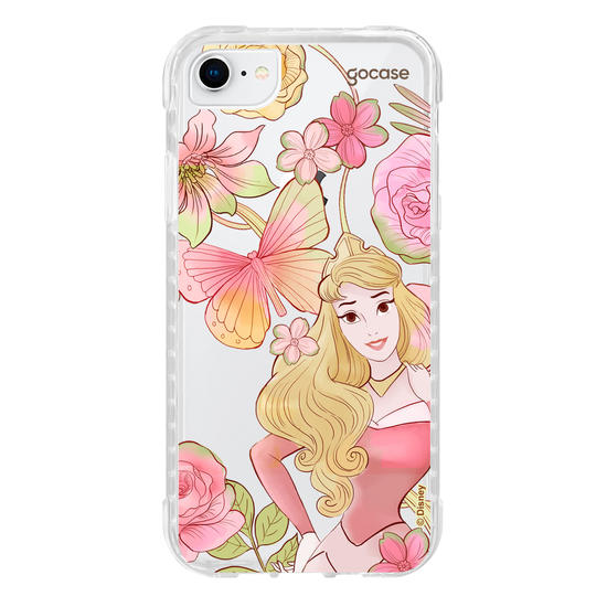 Capinha para celular  Princesas - Aurora - Jardim Mágico