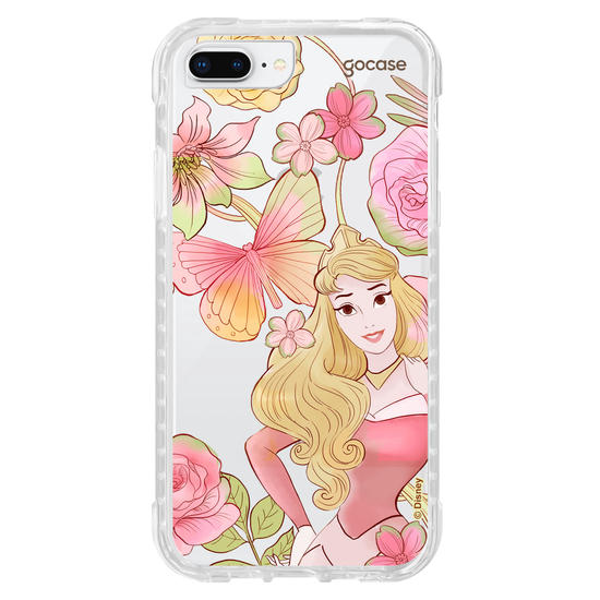 Capinha para celular  Princesas - Aurora - Jardim Mágico