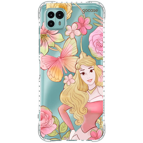 Capinha para celular  Princesas - Aurora - Jardim Mágico