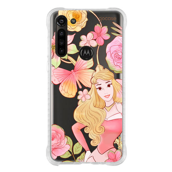 Capinha para celular  Princesas - Aurora - Jardim Mágico