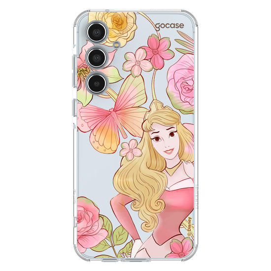 Capinha para celular  Princesas - Aurora - Jardim Mágico