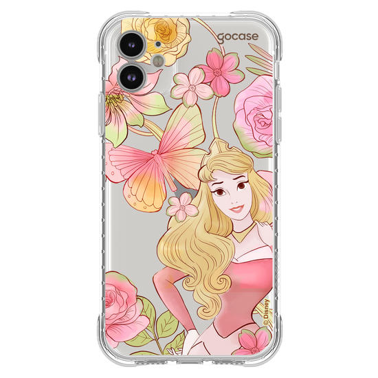 Capinha para celular  Princesas - Aurora - Jardim Mágico