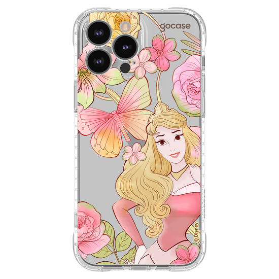 Capinha para celular  Princesas - Aurora - Jardim Mágico