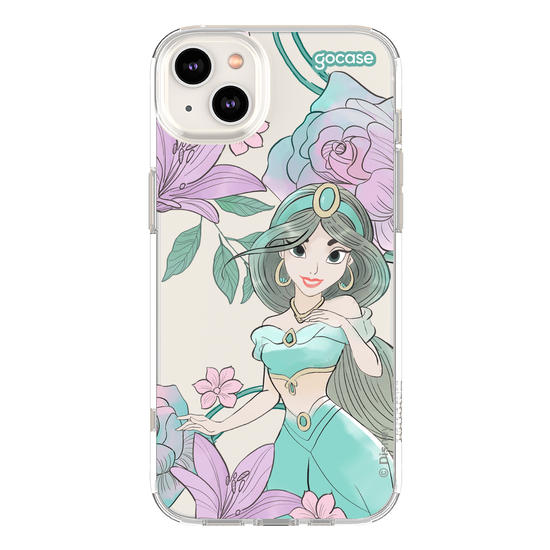 Capinha para celular  Princesas - Jasmine - Jardim Mágico