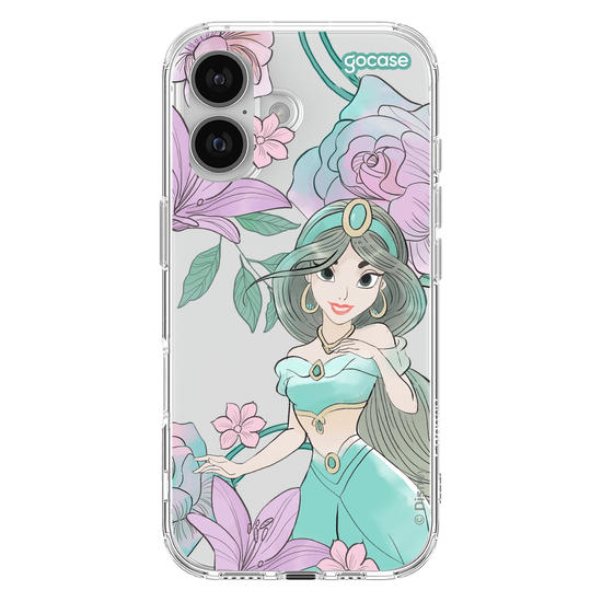 Capinha para celular  Princesas - Jasmine - Jardim Mágico