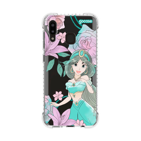 Capinha para celular  Princesas - Jasmine - Jardim Mágico