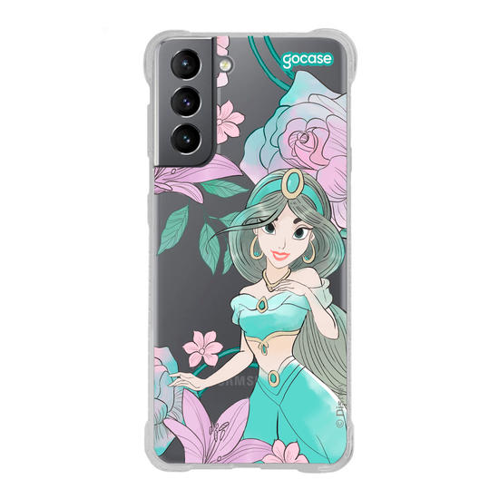 Capinha para celular  Princesas - Jasmine - Jardim Mágico