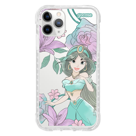 Capinha para celular  Princesas - Jasmine - Jardim Mágico