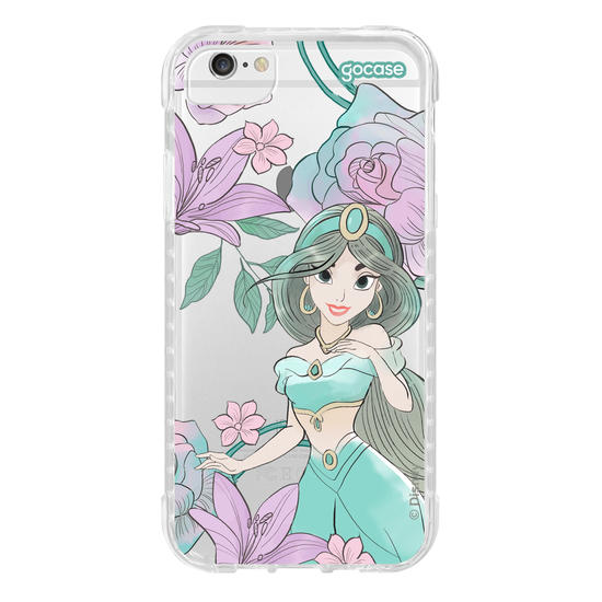 Capinha para celular  Princesas - Jasmine - Jardim Mágico