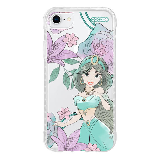 Capinha para celular  Princesas - Jasmine - Jardim Mágico