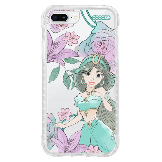 Capinha para celular  Princesas - Jasmine - Jardim Mágico