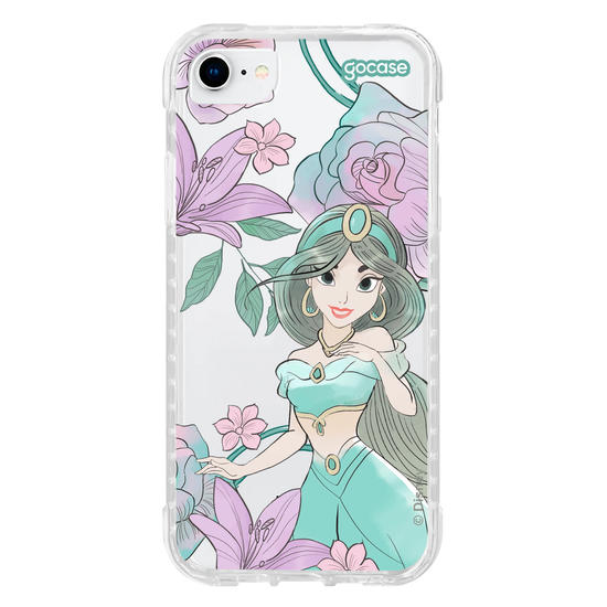 Capinha para celular  Princesas - Jasmine - Jardim Mágico