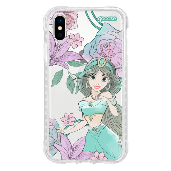 Capinha para celular  Princesas - Jasmine - Jardim Mágico