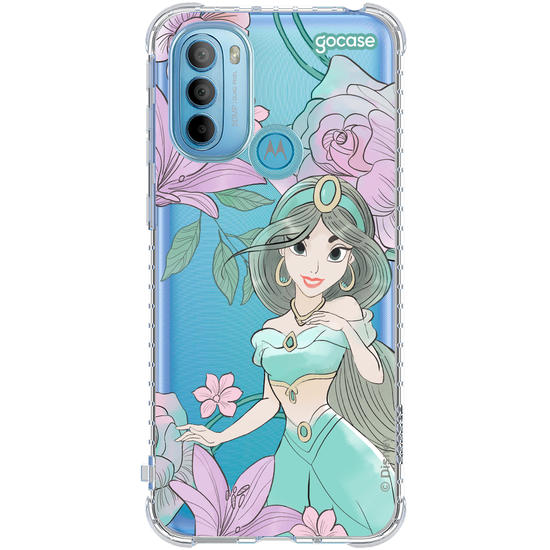 Capinha para celular  Princesas - Jasmine - Jardim Mágico