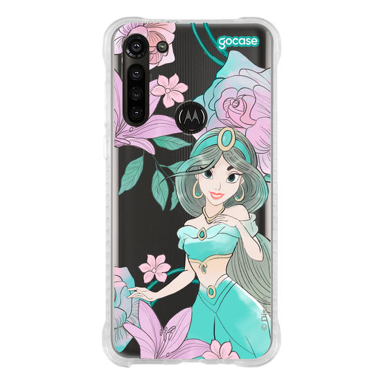 Capinha para celular  Princesas - Jasmine - Jardim Mágico