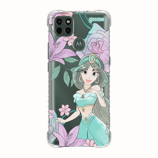 Capinha para celular  Princesas - Jasmine - Jardim Mágico