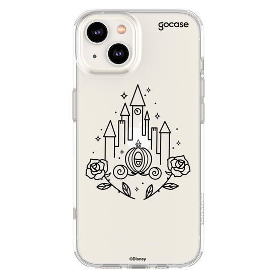 Capinha para celular  Princesas - Castelo Minimalista