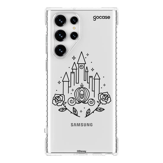 Capinha para celular  Princesas - Castelo Minimalista