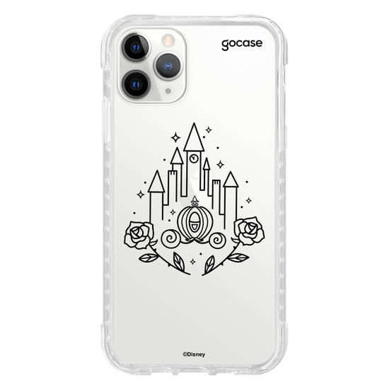 Capinha para celular  Princesas - Castelo Minimalista