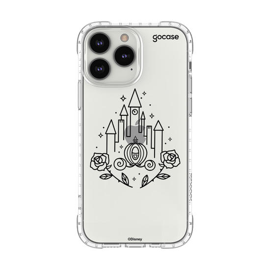 Capinha para celular  Princesas - Castelo Minimalista