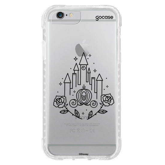 Capinha para celular  Princesas - Castelo Minimalista