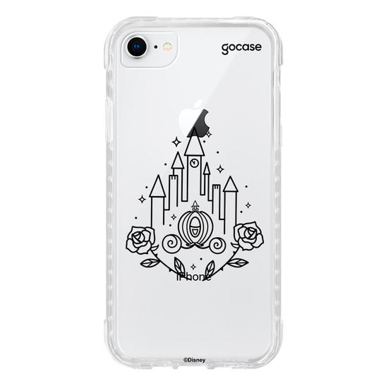 Capinha para celular  Princesas - Castelo Minimalista