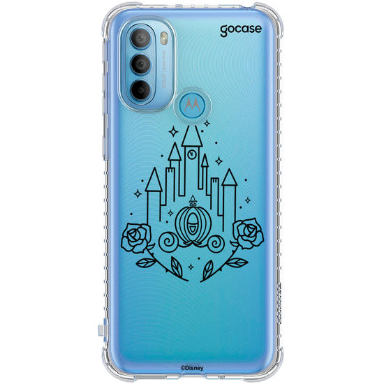 Capinha para celular  Princesas - Castelo Minimalista